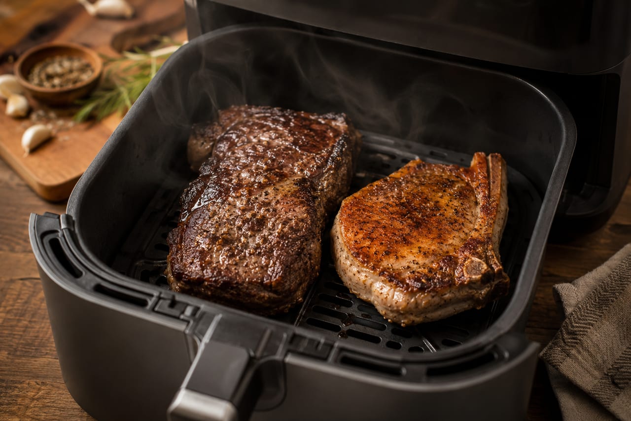 4 Tips for Cooking Beef & Pork in an Air Fryer