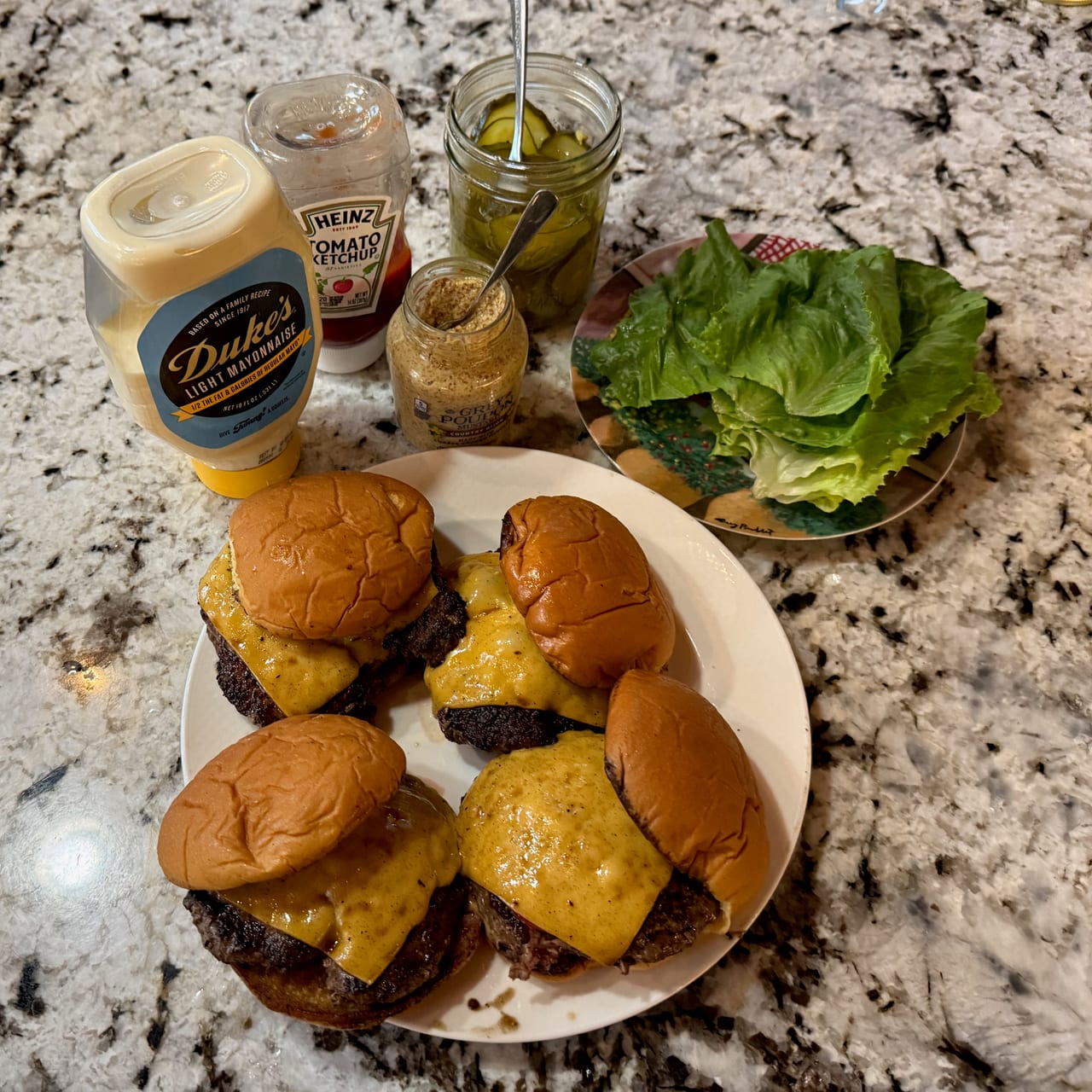 70/30 Patties on the Blackstone: The Best Burger You've Ever Had, Plus Three Summer Sides