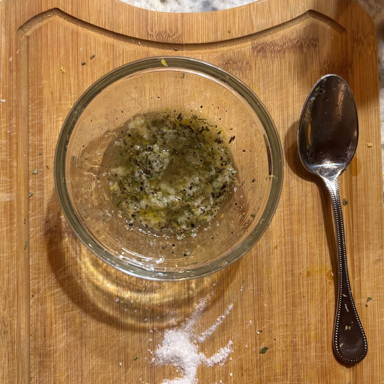 Recipe step