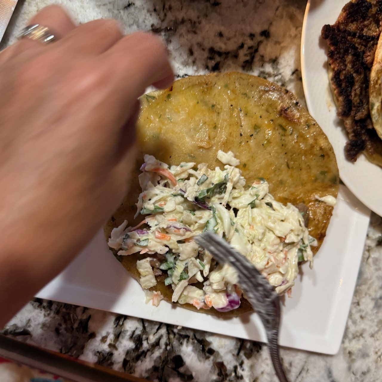 Recipe step