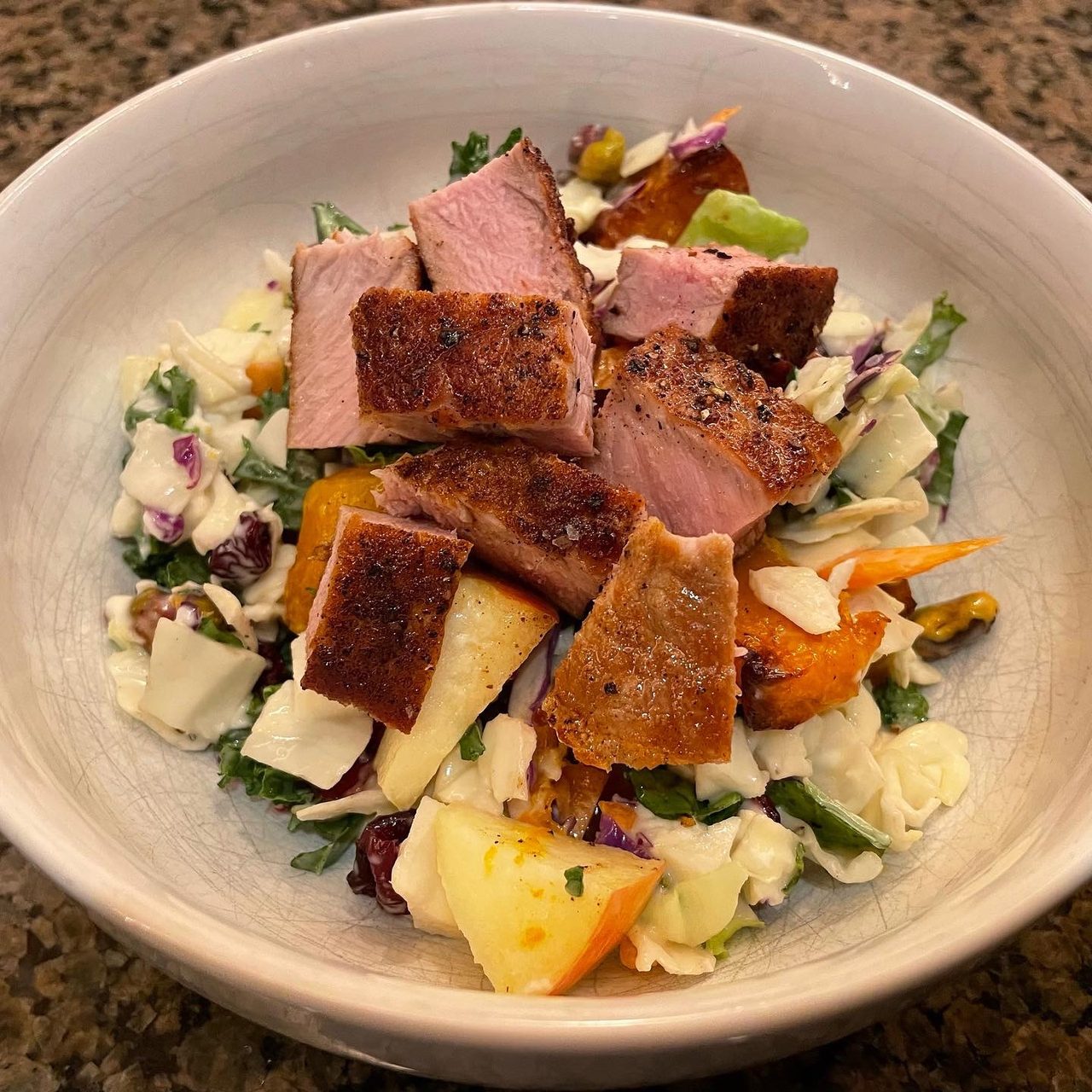 Autumn Pork Salad