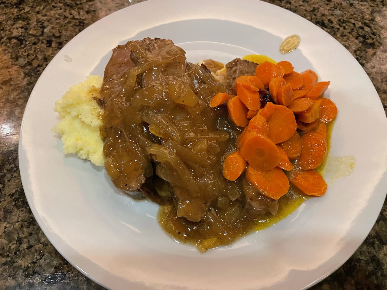 Beef Brisket with Onions