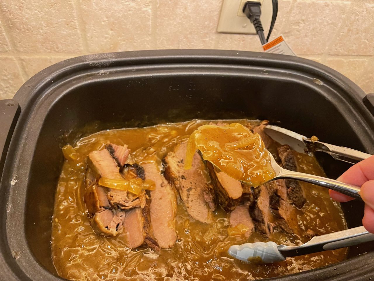 Beef Brisket with Onions
