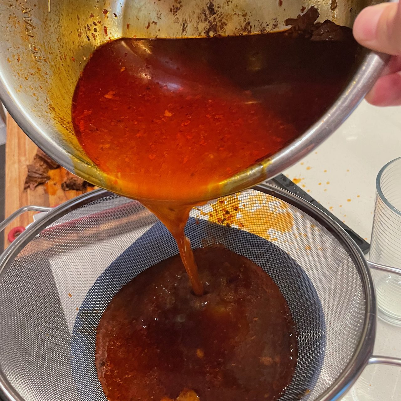 Beef Short Rib Birria Tacos with Dried Pepper Sauce