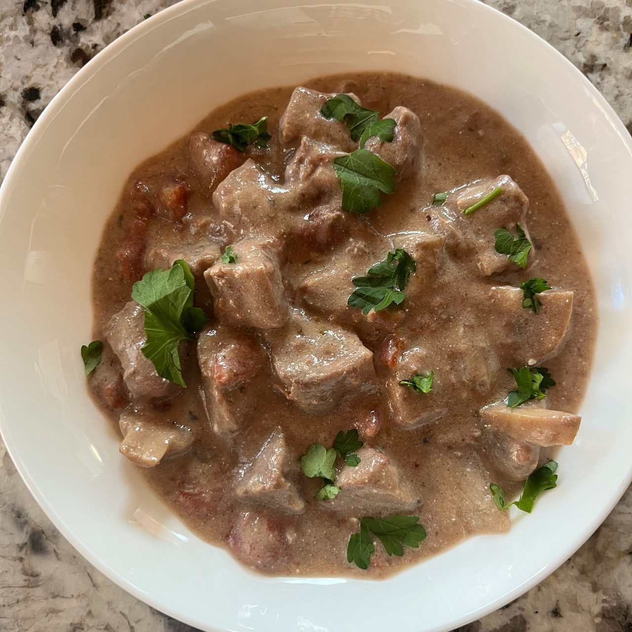 Beef Stroganoff