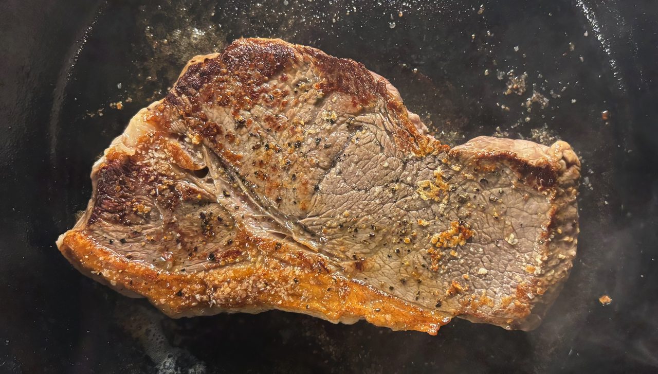 Best 10 Minute Garlic Herb Buttered Sirloin Steak for Two