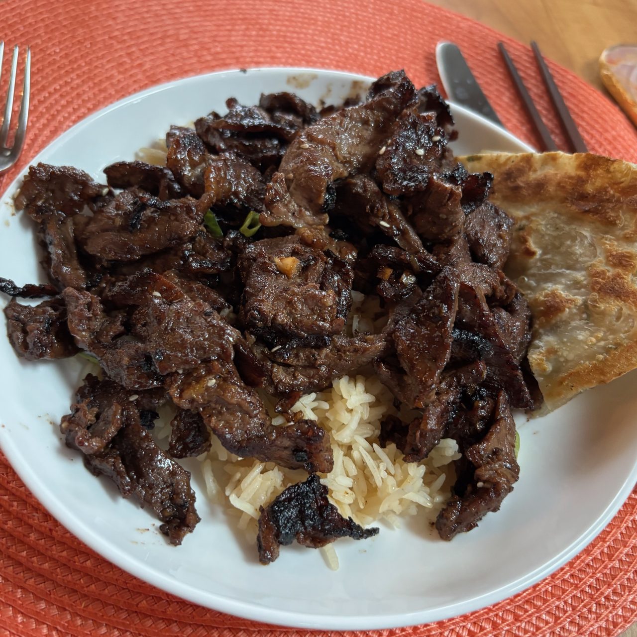 Blackstone Beef Bulgogi