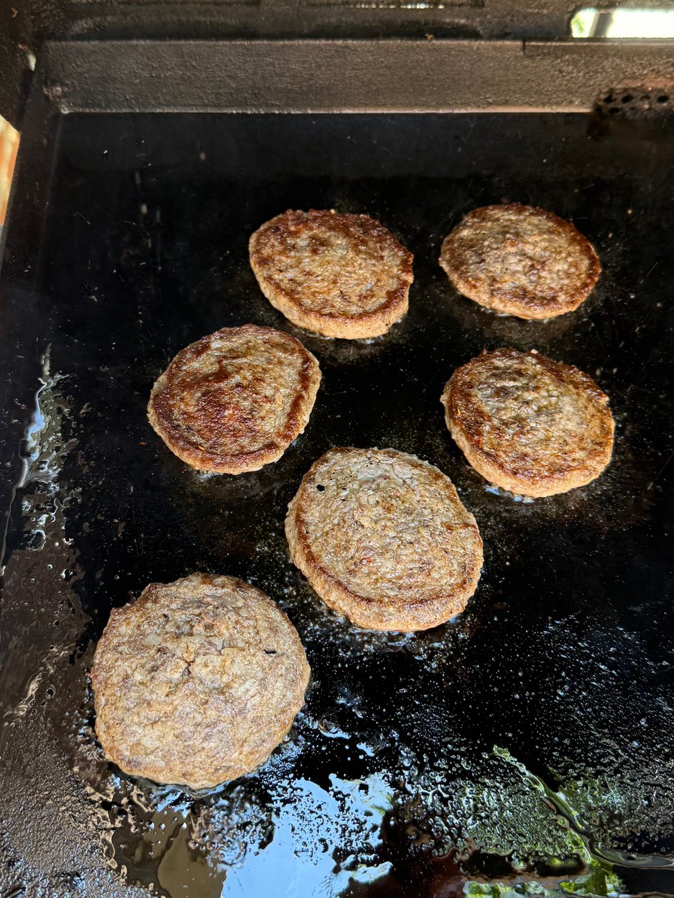 Blackstone Sausage Biscuits with Pimento Cheese and Jam