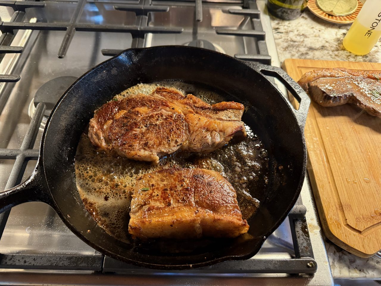 Cast Iron Steaks