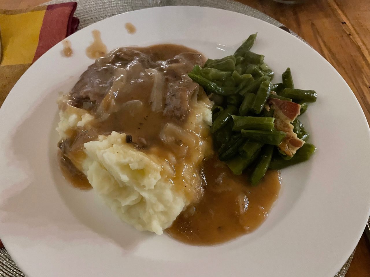 Cube Steak with Onion Gravy