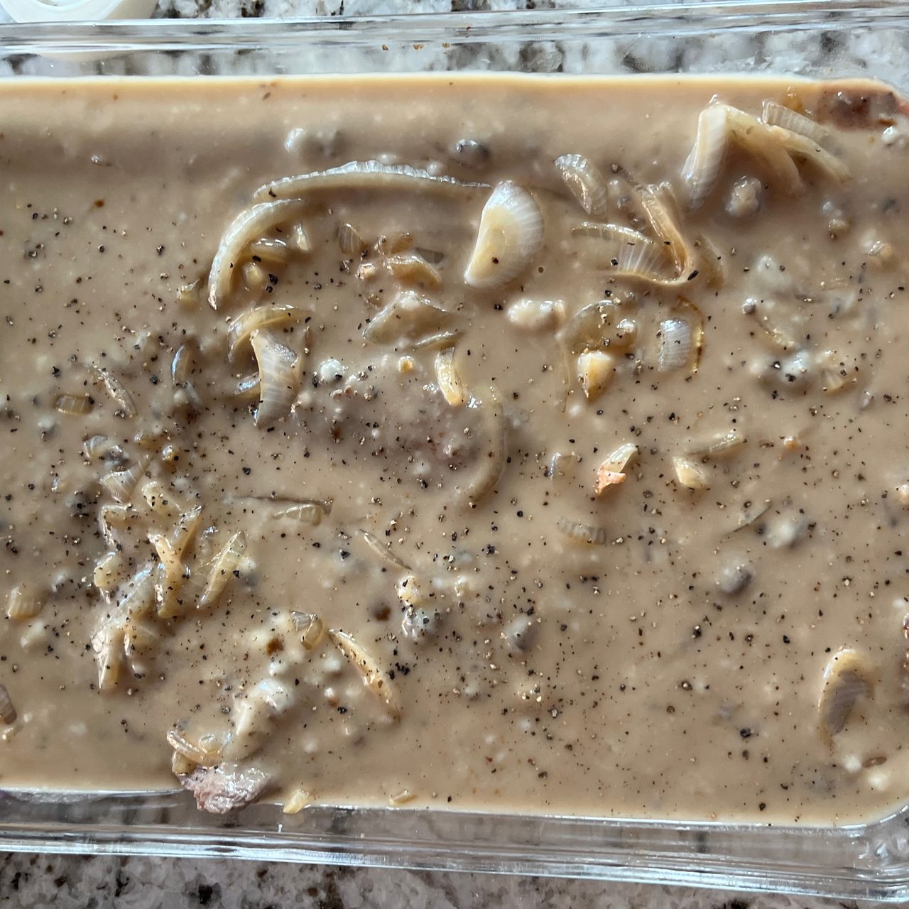 Cube Steak with Onion Gravy