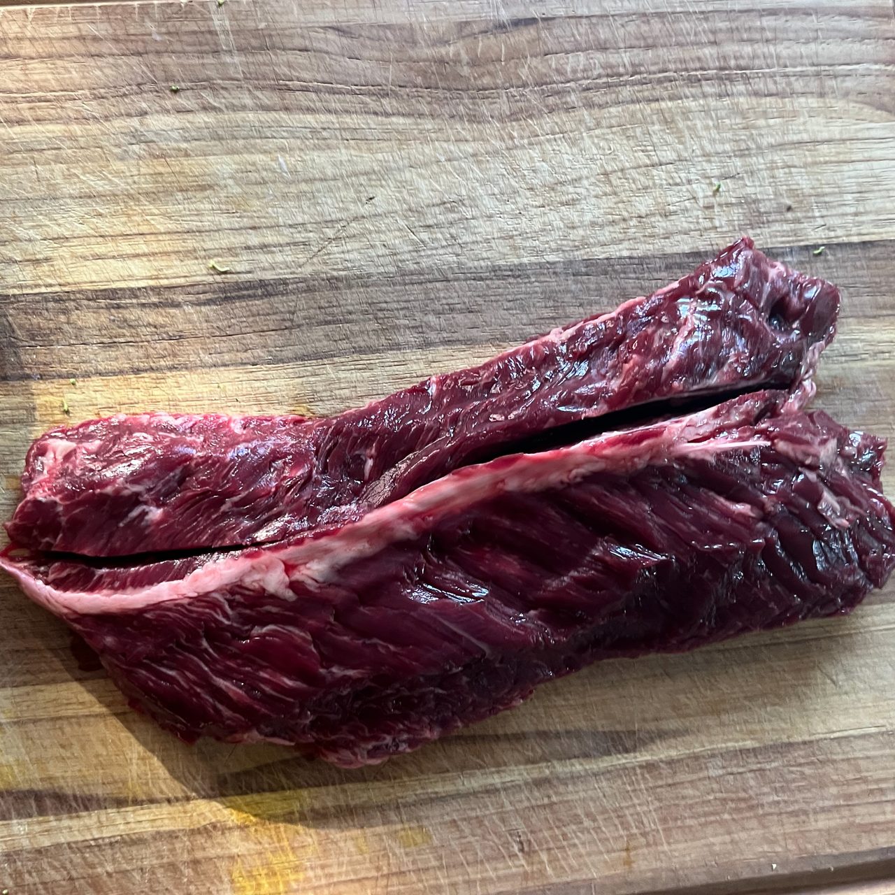 Easy Weeknight Hanger Steak with Roasted Veggies