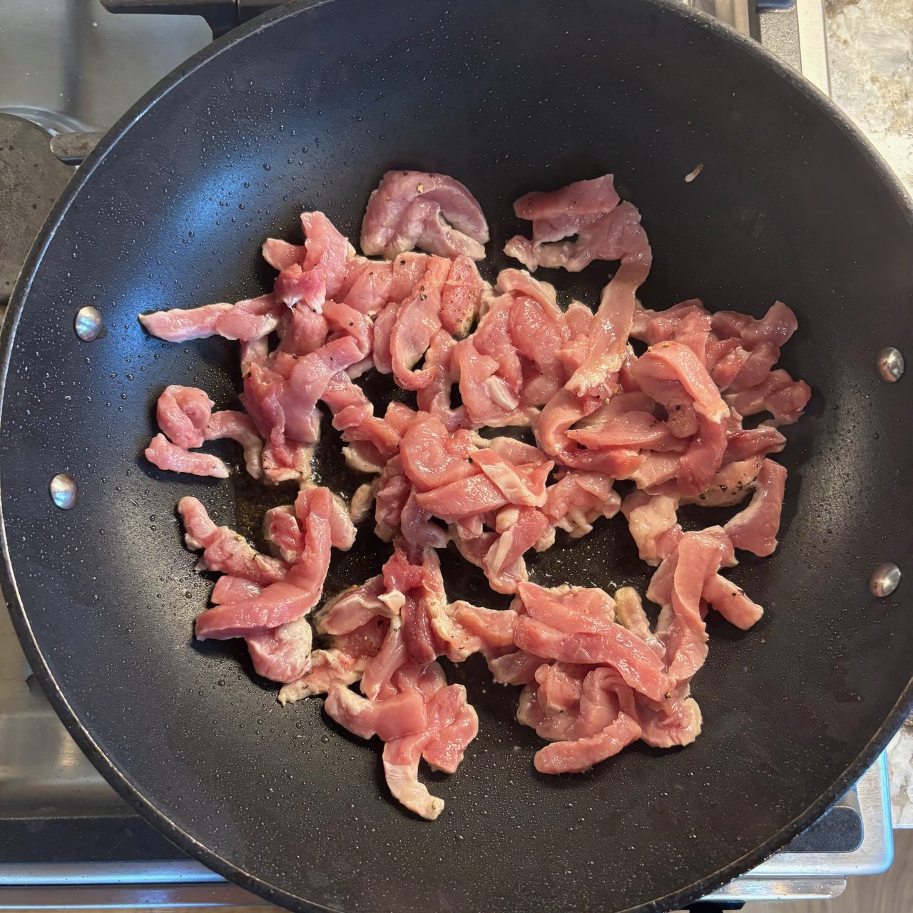 Ginger Soy Pork Stir Fry Noodles