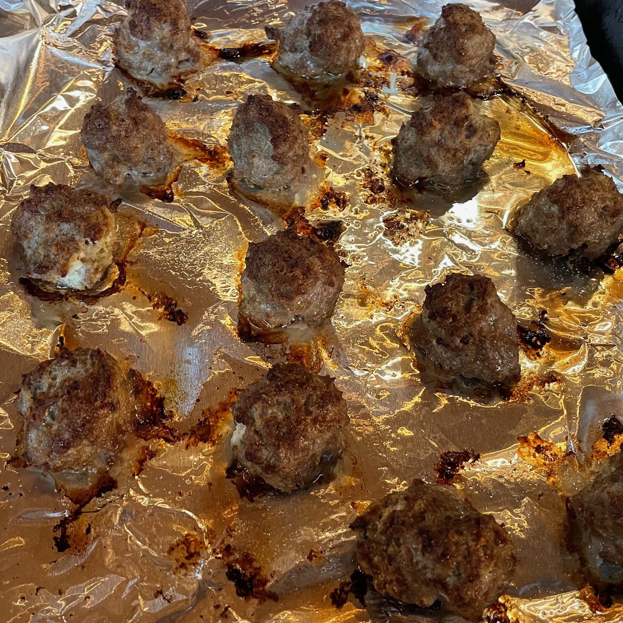 Greek Lamb Meatball Gyros