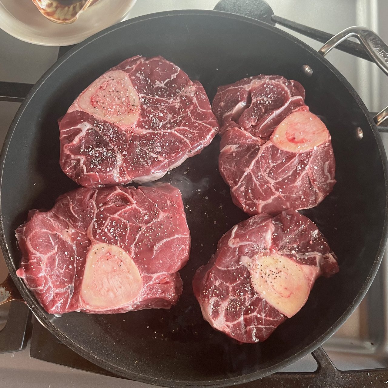 Guinness and Rosemary Beef Shank Steaks