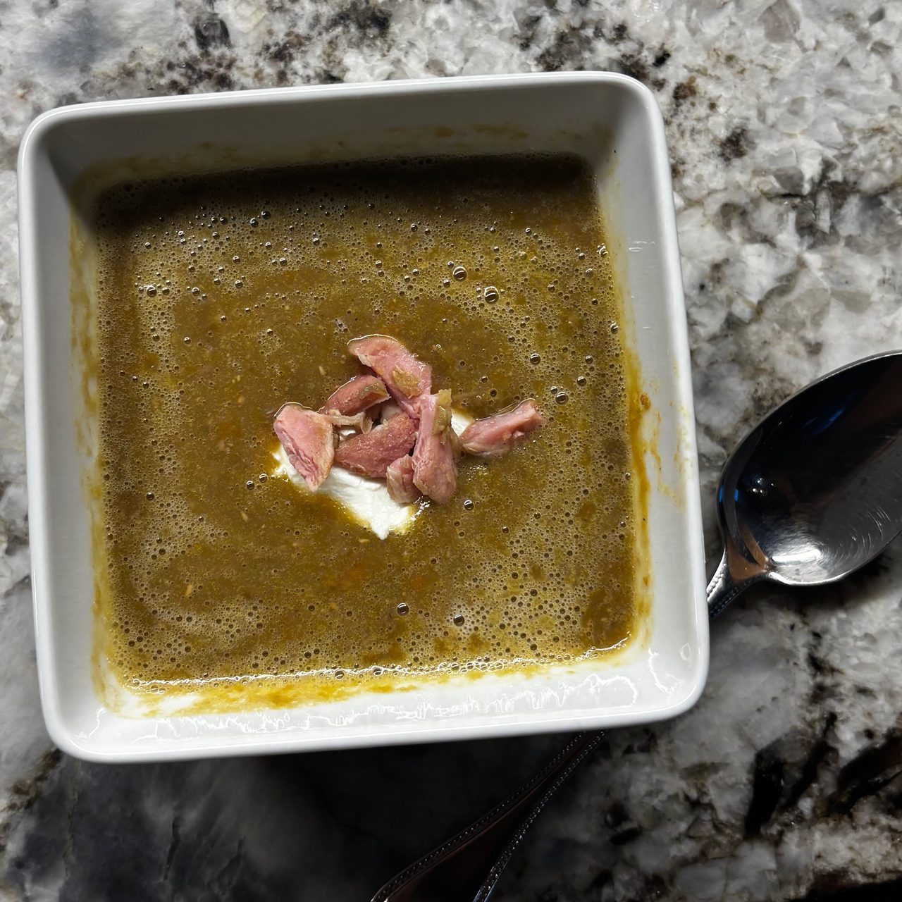 Ham Bone Lentil Soup
