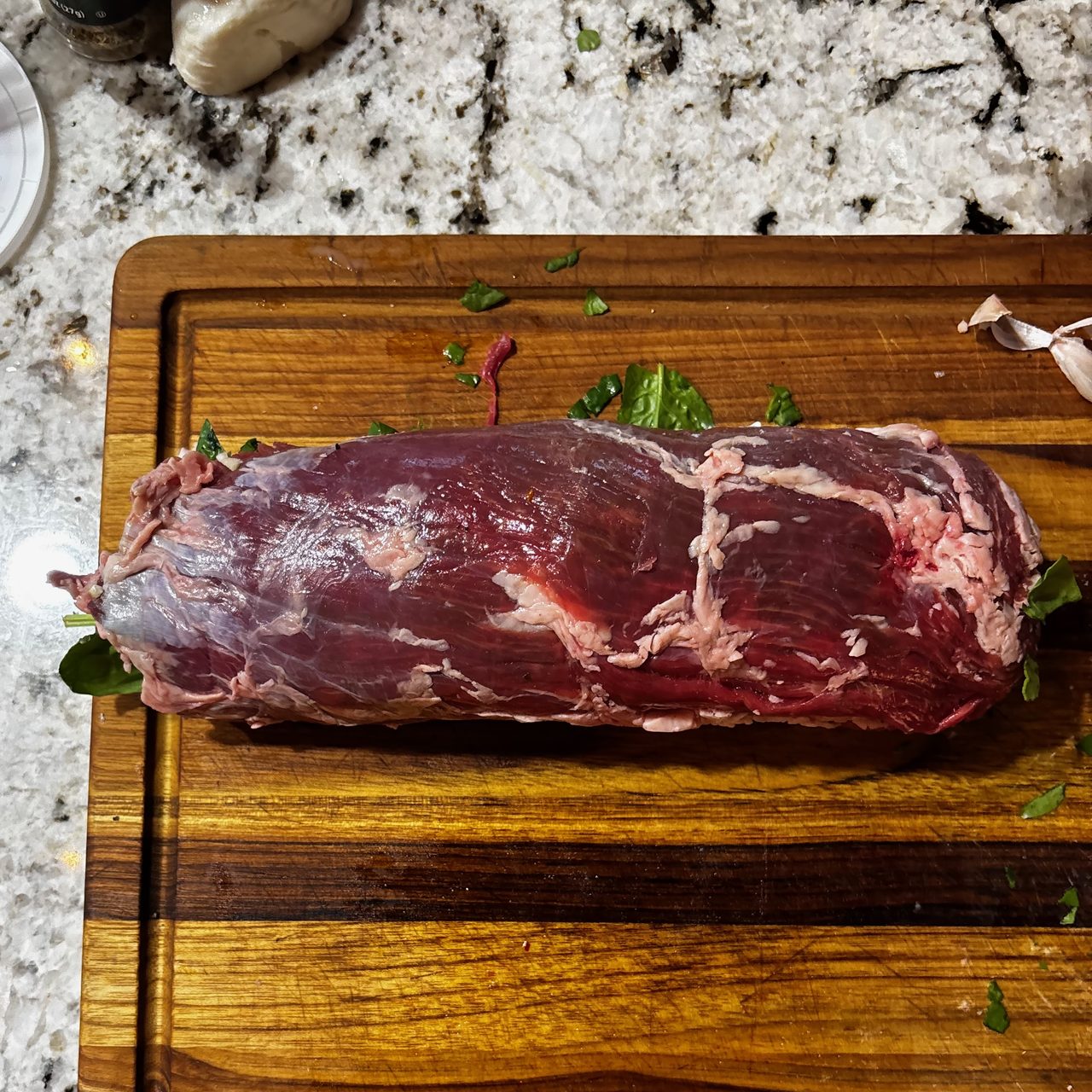 Italian Bavette Steak Pinwheel