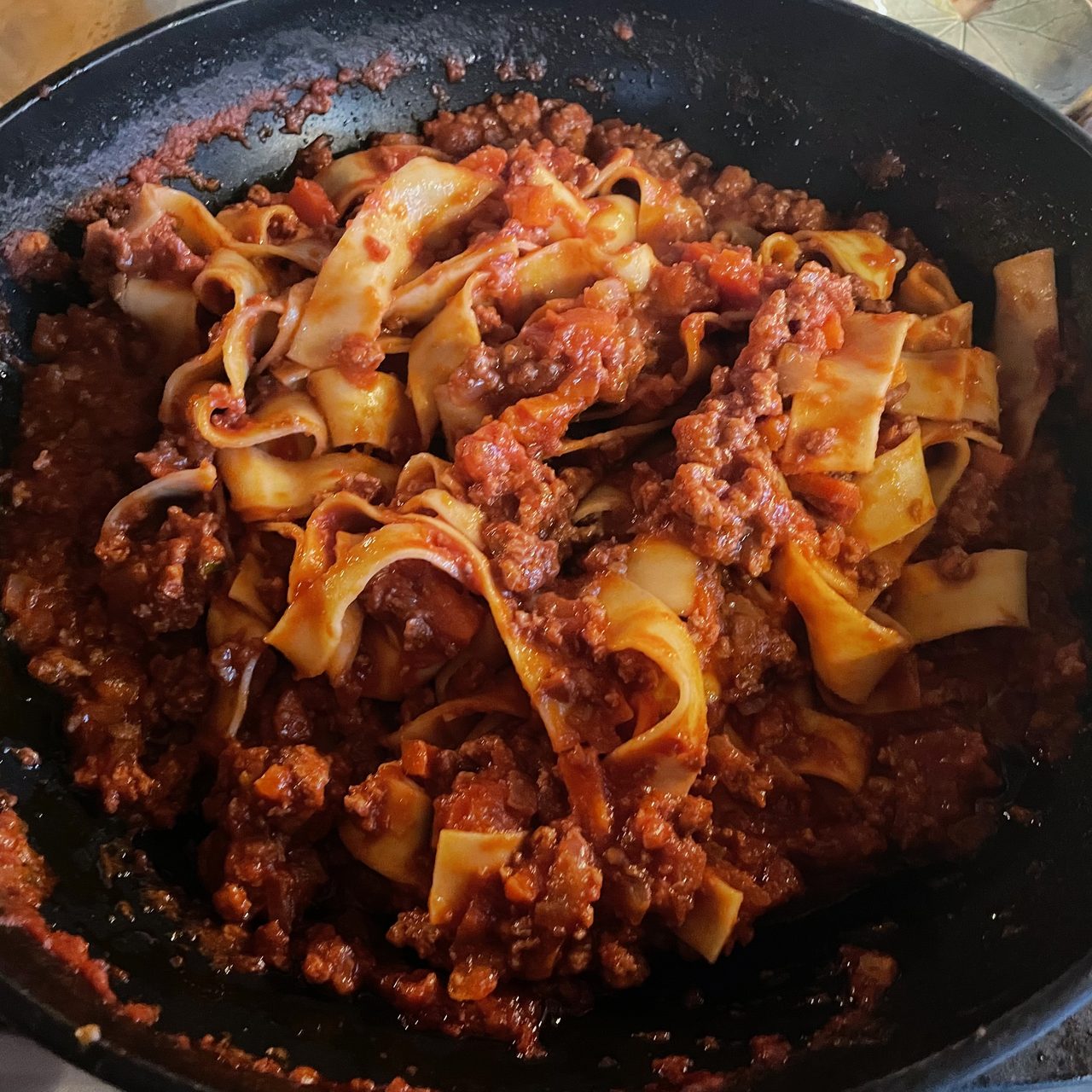 Lamb Ragu with Pappardelle Pasta