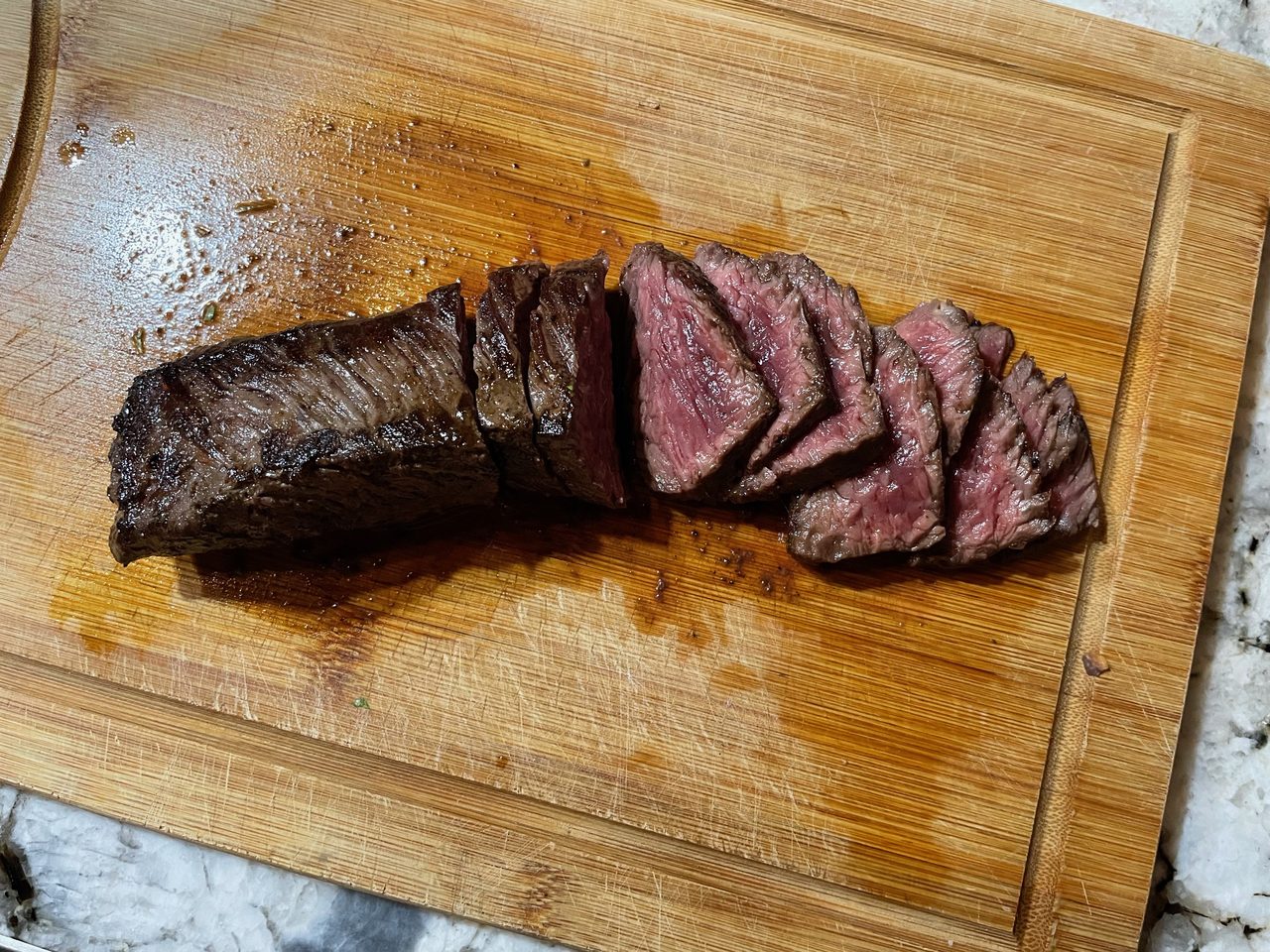 Marinated Hanger Steak