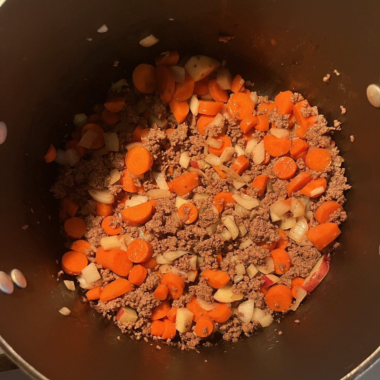New Year’s “Clean the Fridge” Beef Soup