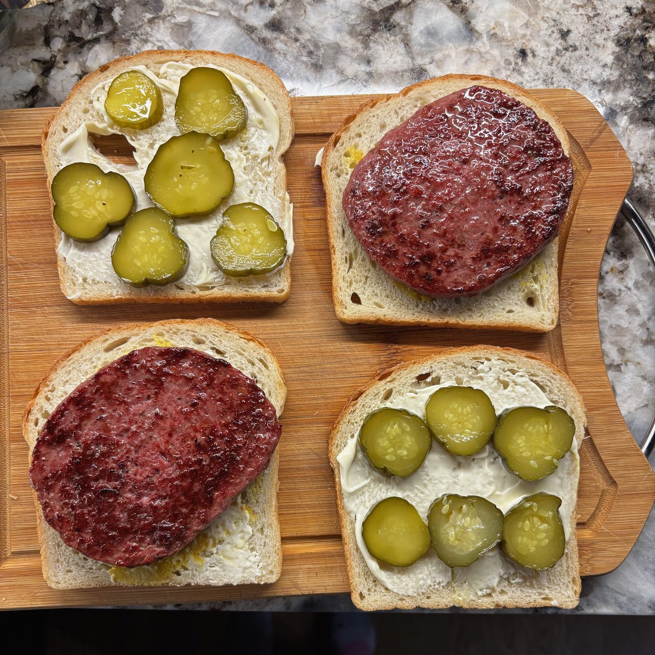 Next Level Fried Bologna Sandwich