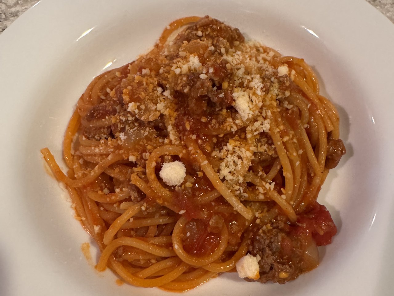 One Pot Weeknight Spaghetti