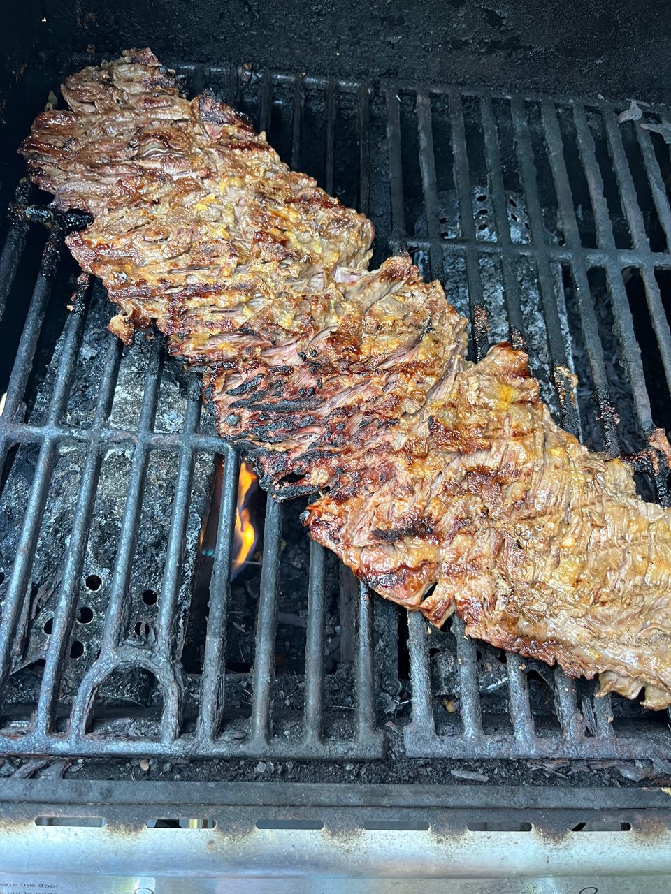 Pineapple Ginger Grilled Bavette Steak