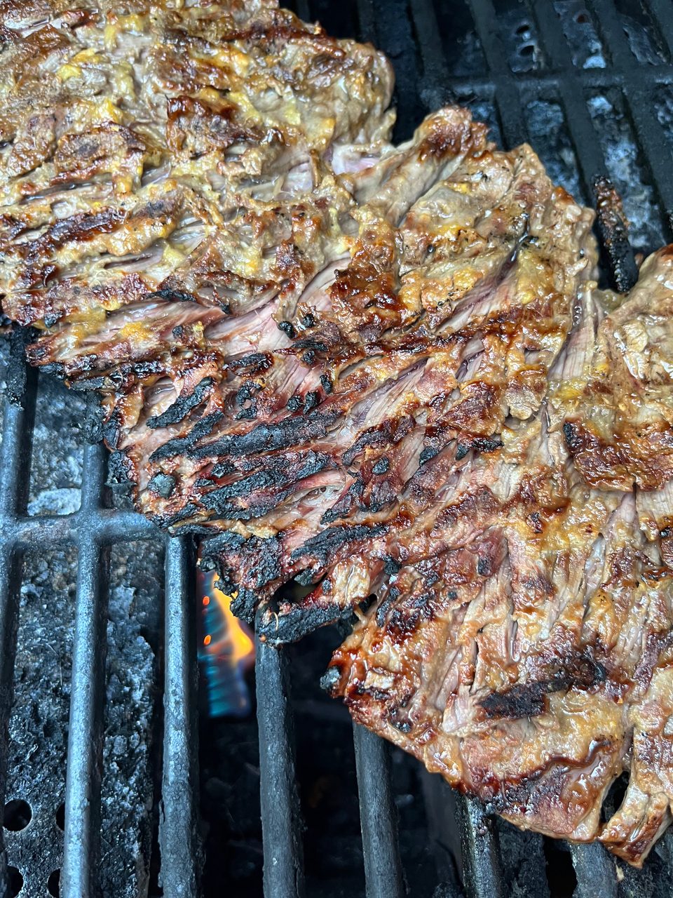 Pineapple Ginger Grilled Bavette Steak