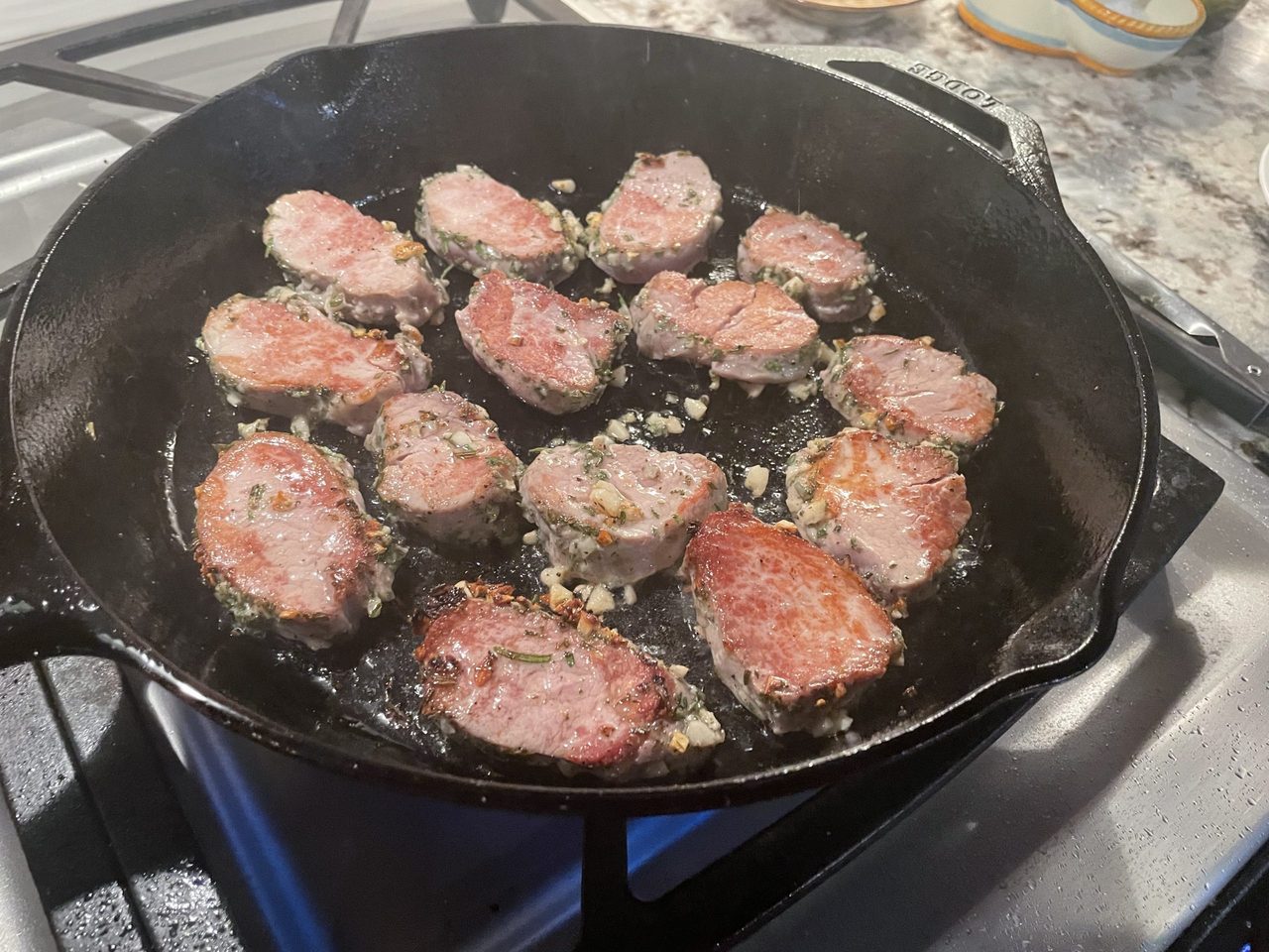 Rosemary Pork Tenderloin Medallions