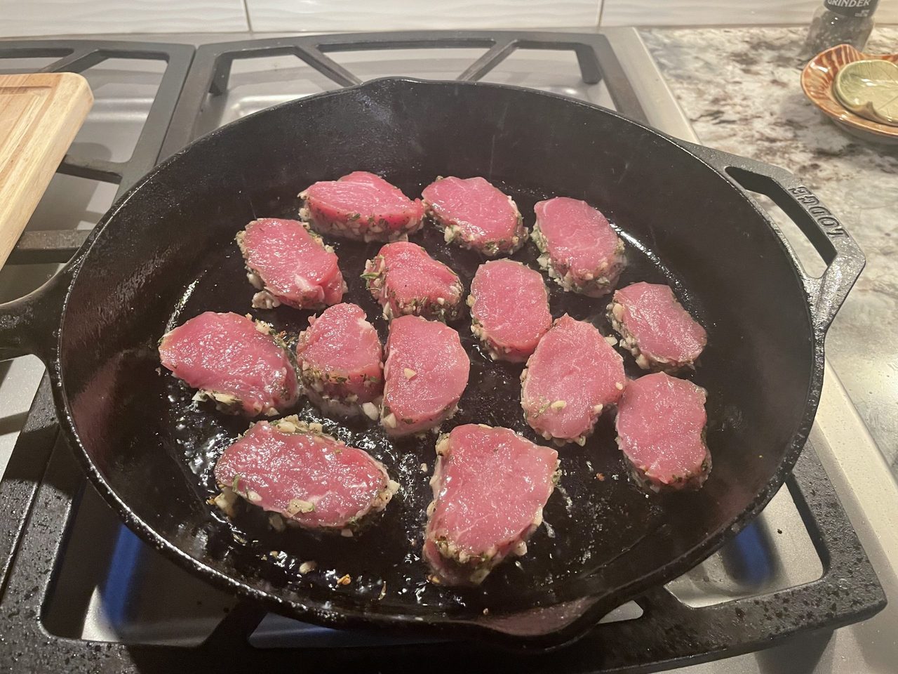 Rosemary Pork Tenderloin Medallions