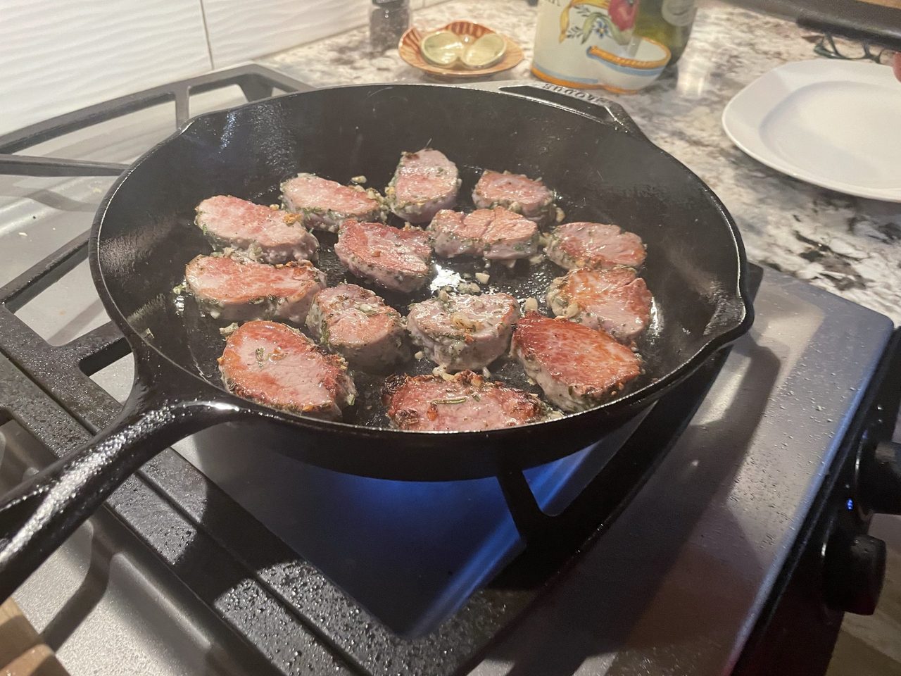Rosemary Pork Tenderloin Medallions