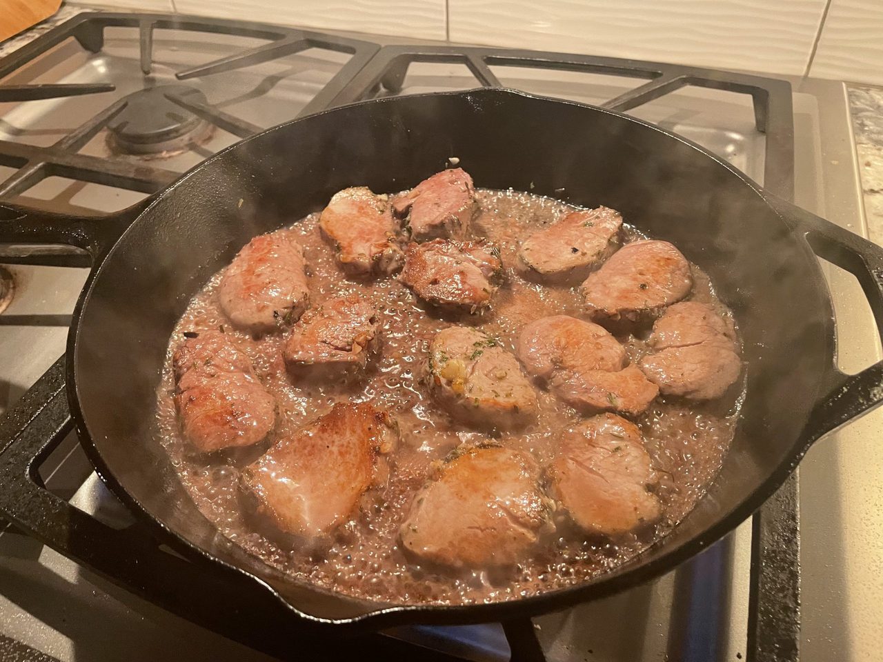 Rosemary Pork Tenderloin Medallions