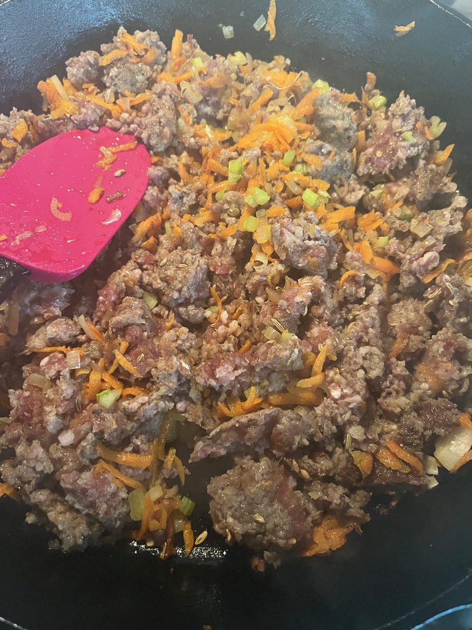 Sausage Ragu with Penne