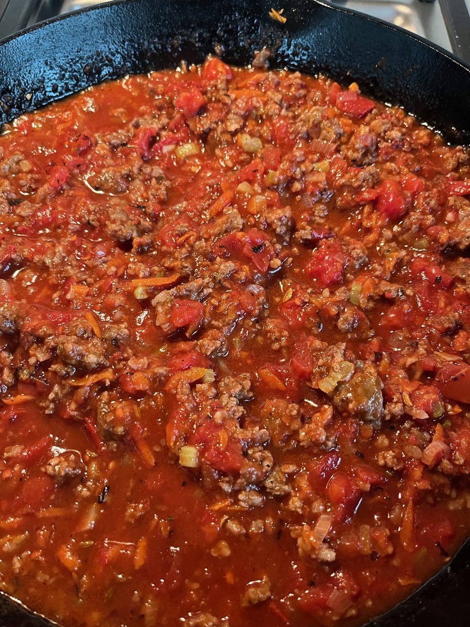 Sausage Ragu with Penne