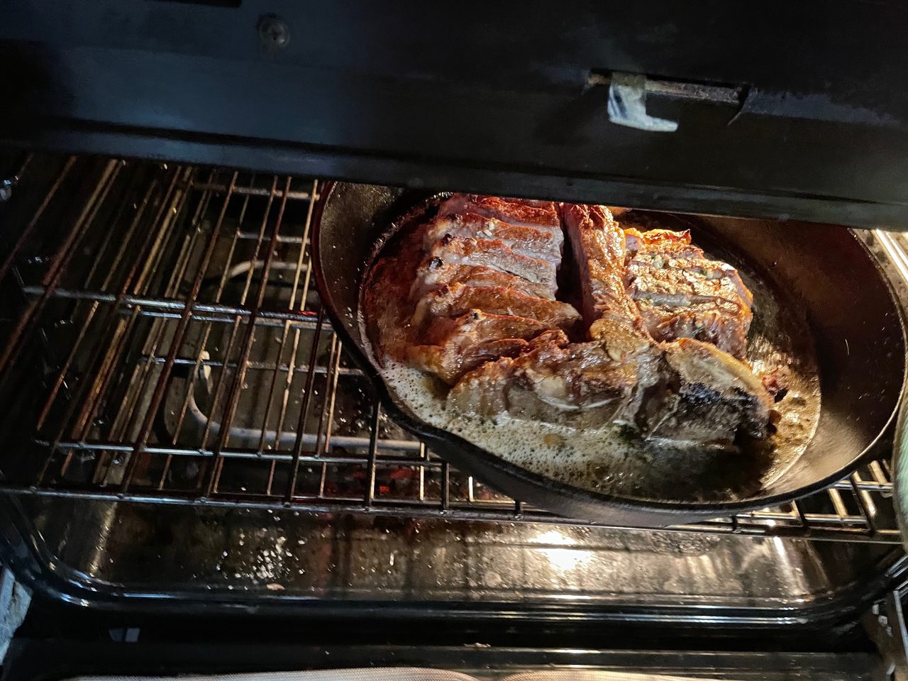 Searing Battle Between Cast-Iron Skillet and Blackstone using Porterhouse Steak