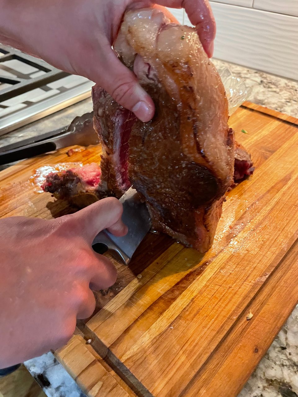 Searing Battle Between Cast-Iron Skillet and Blackstone using Porterhouse Steak