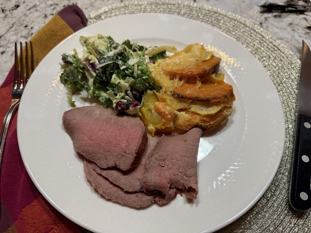 Simple Seasoned Eye Round Roast Beef