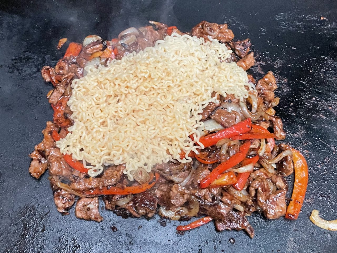 Sirloin Steak Noodle Stir Fry