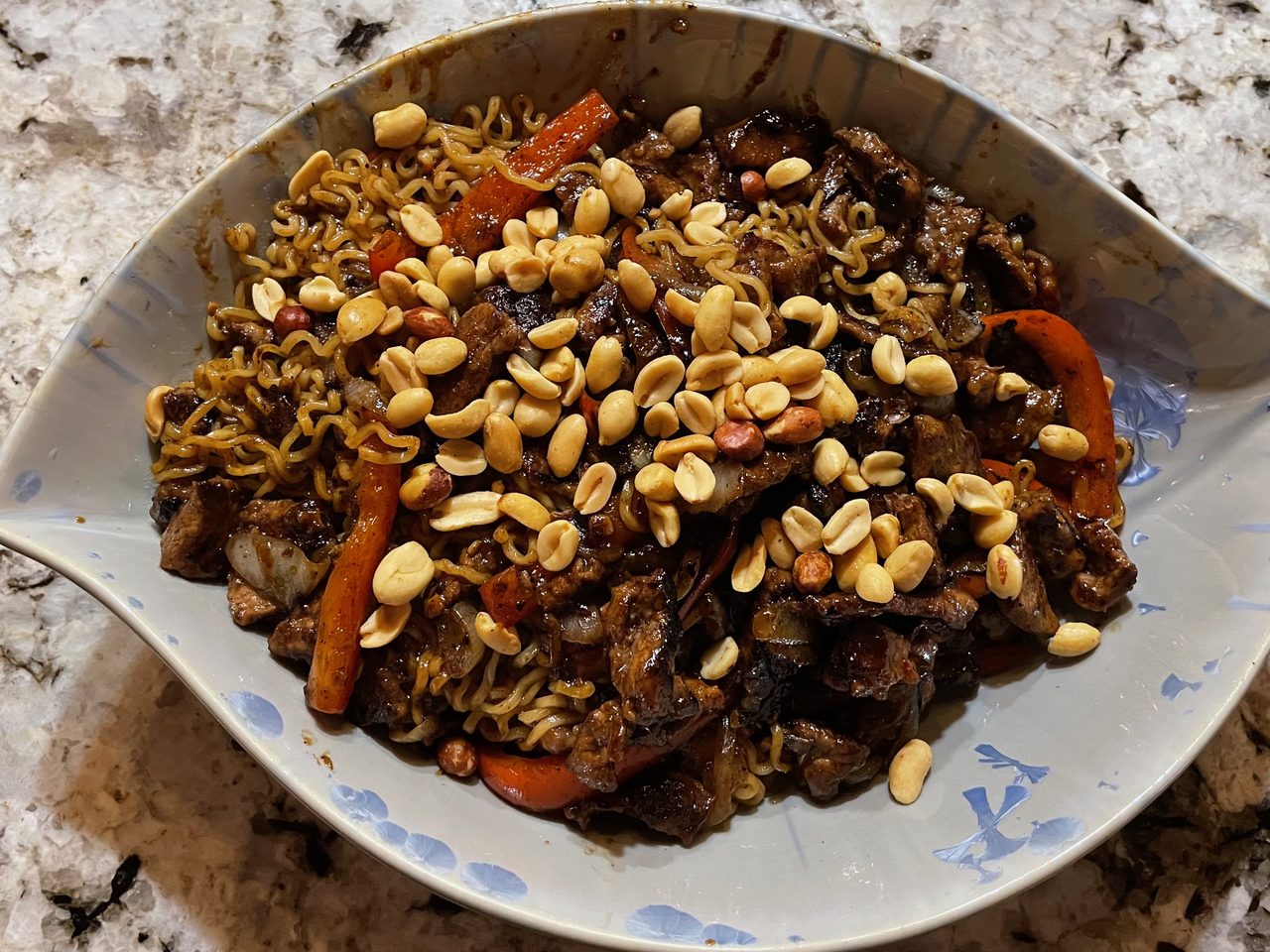 Sirloin Steak Noodle Stir Fry
