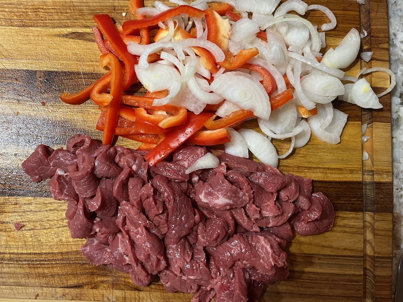 Sirloin Steak Noodle Stir Fry