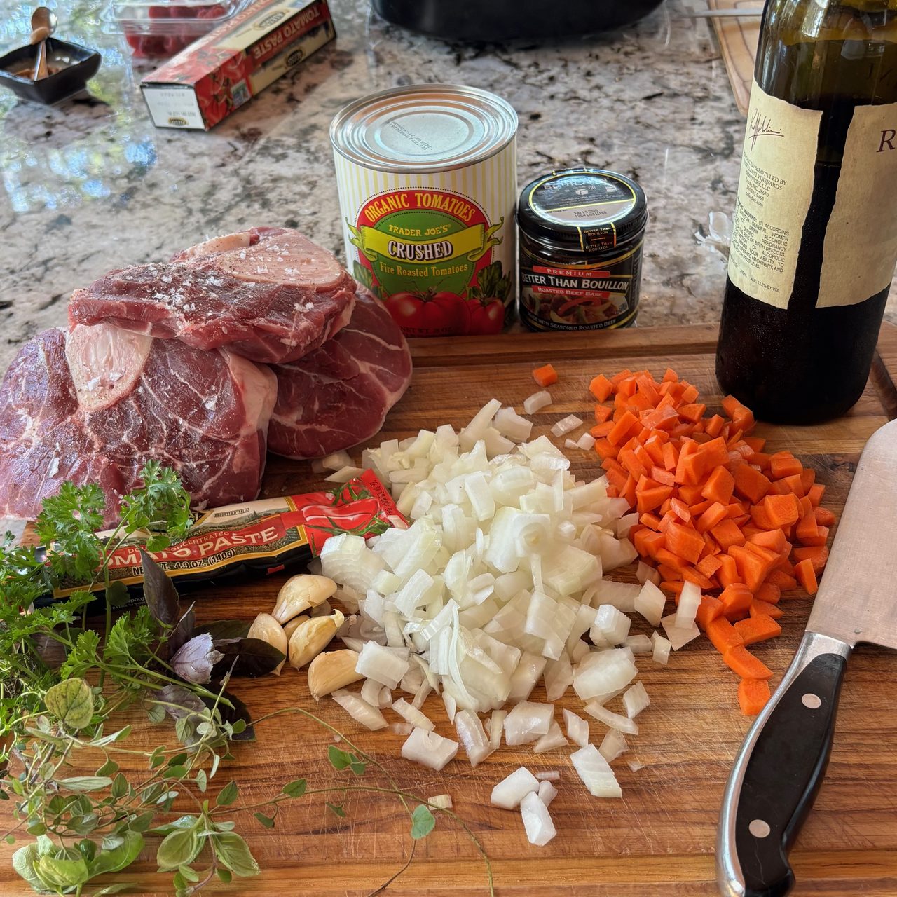 Slow Cooked Bone in Beef Ragu Pasta