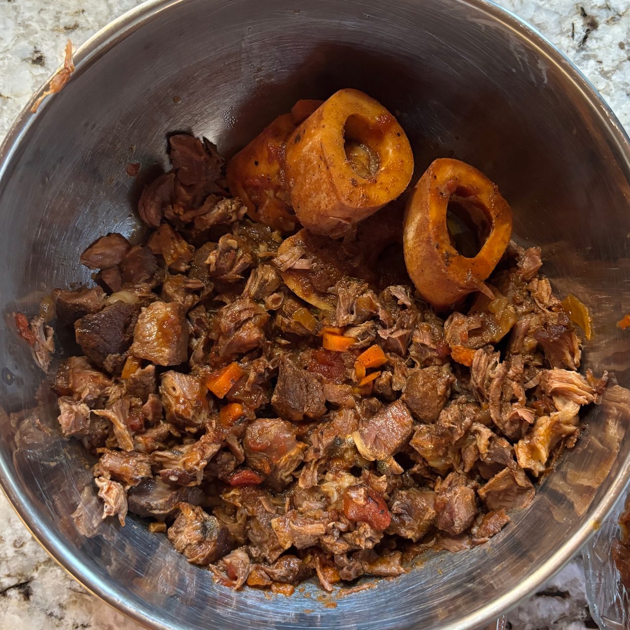 Slow Cooked Bone in Beef Ragu Pasta