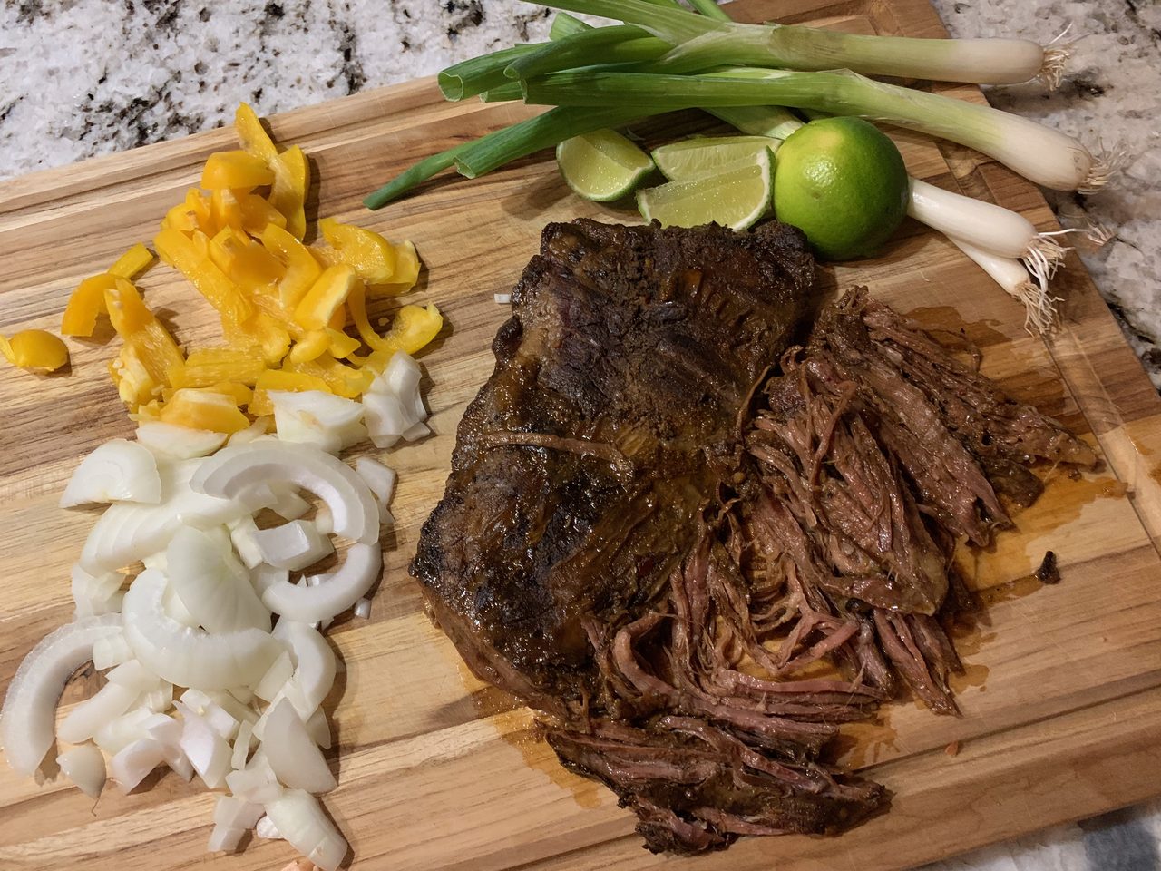 Slow Cooked Skirt Steak Tacos