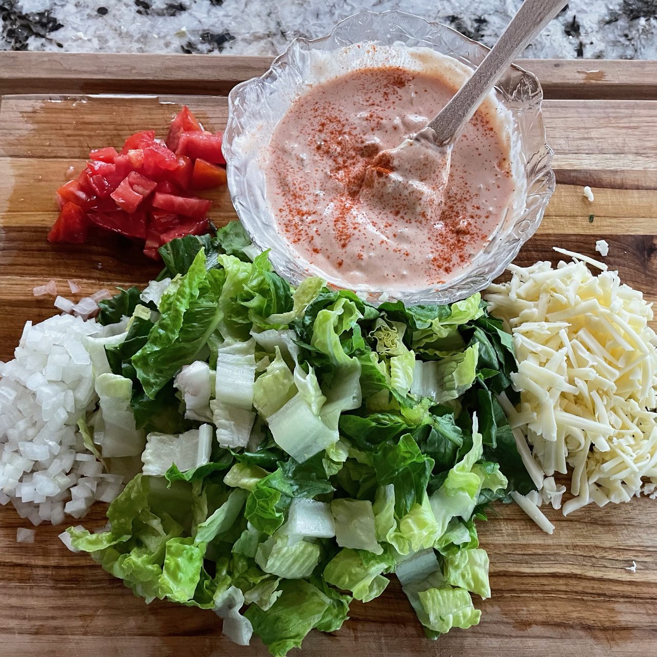 Smash Burger Salad