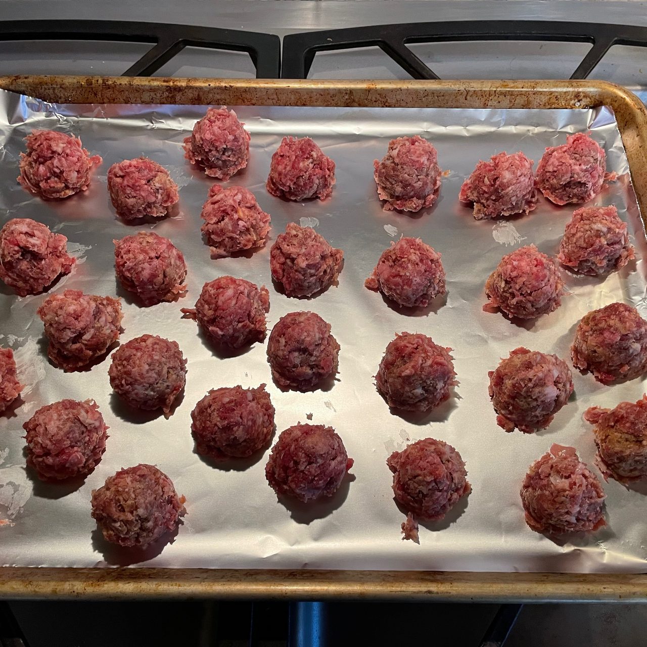 Spicy & Sweet Crockpot Super Bowl Meatballs
