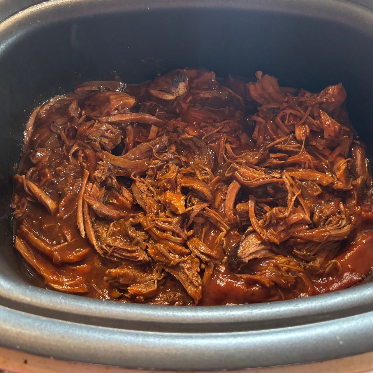 Uncle Reid’s Beer BQ Sauce Shredded Pork with Homemade Coleslaw and Mac & Cheese