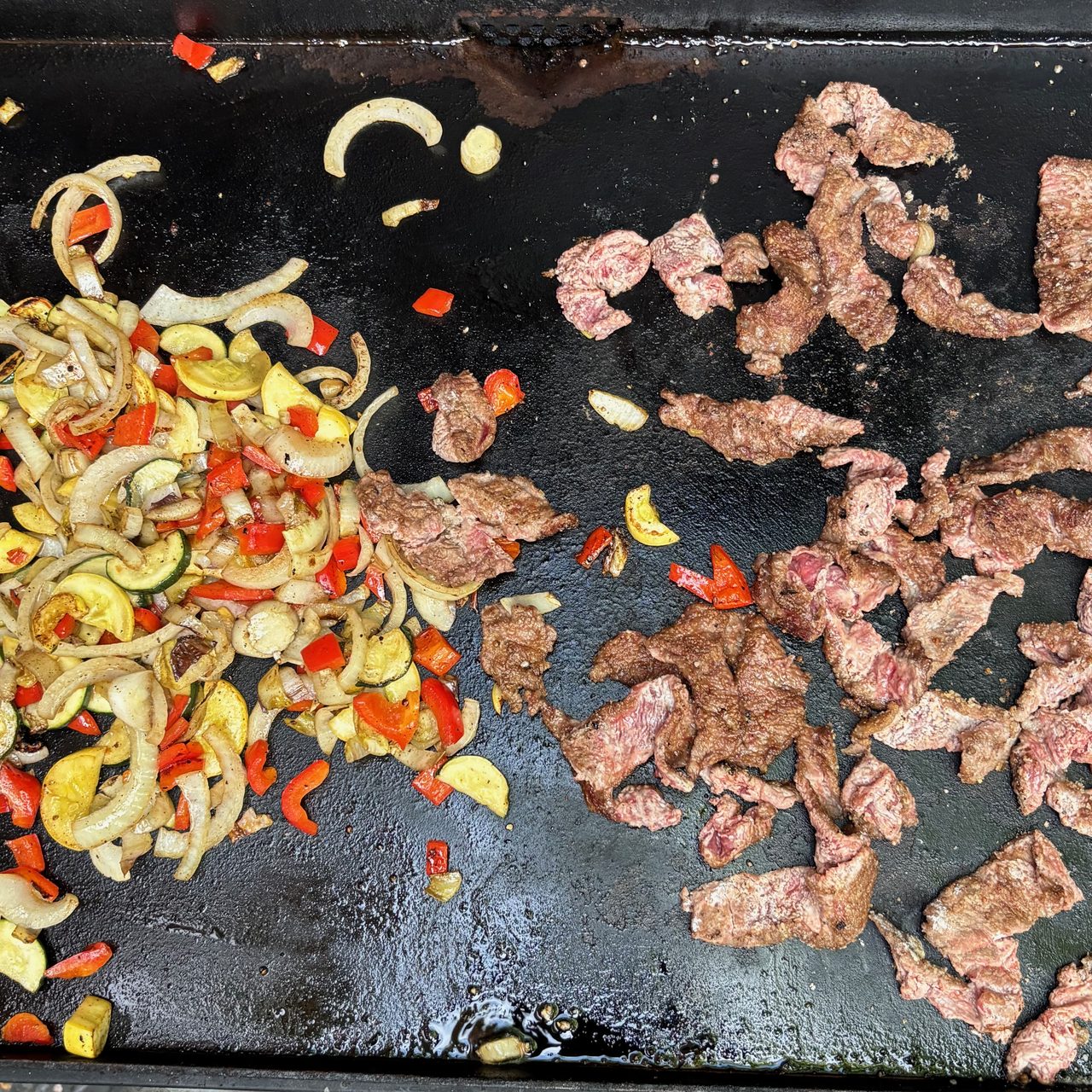 Veggie Drawer Clean Out & Beef Stir Fry