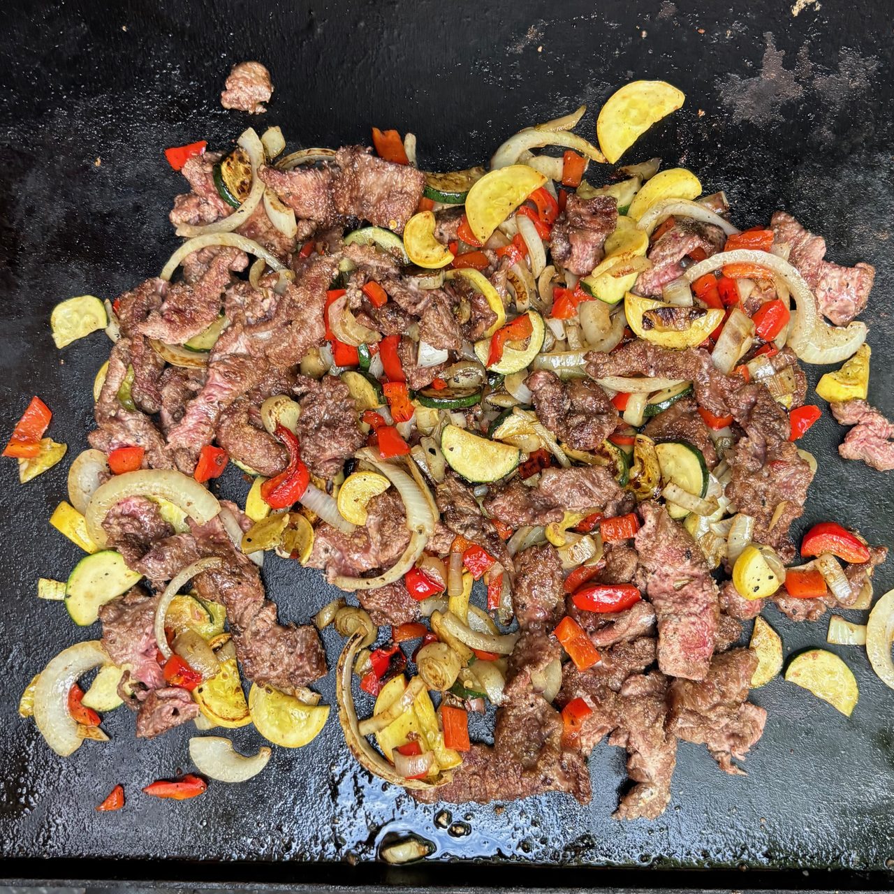 Veggie Drawer Clean Out & Beef Stir Fry
