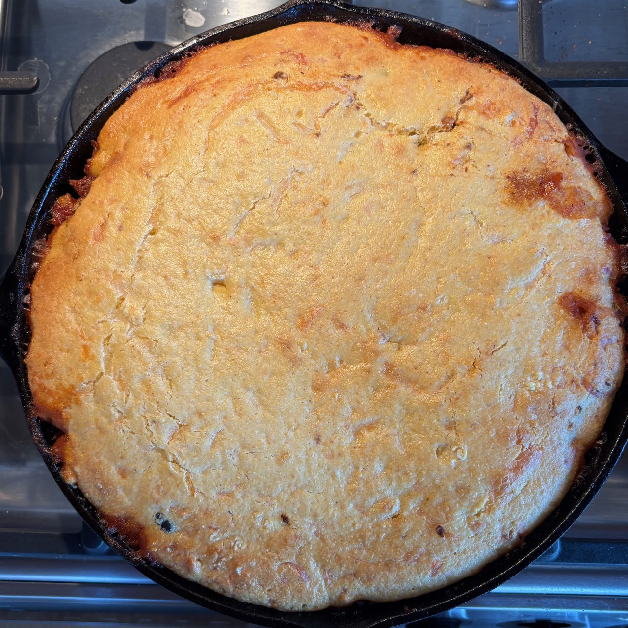 Weeknight Cast Iron Cornbread Taco Bake